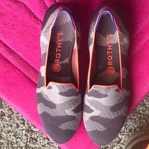 Rothy’s Taupe Camo Loafers